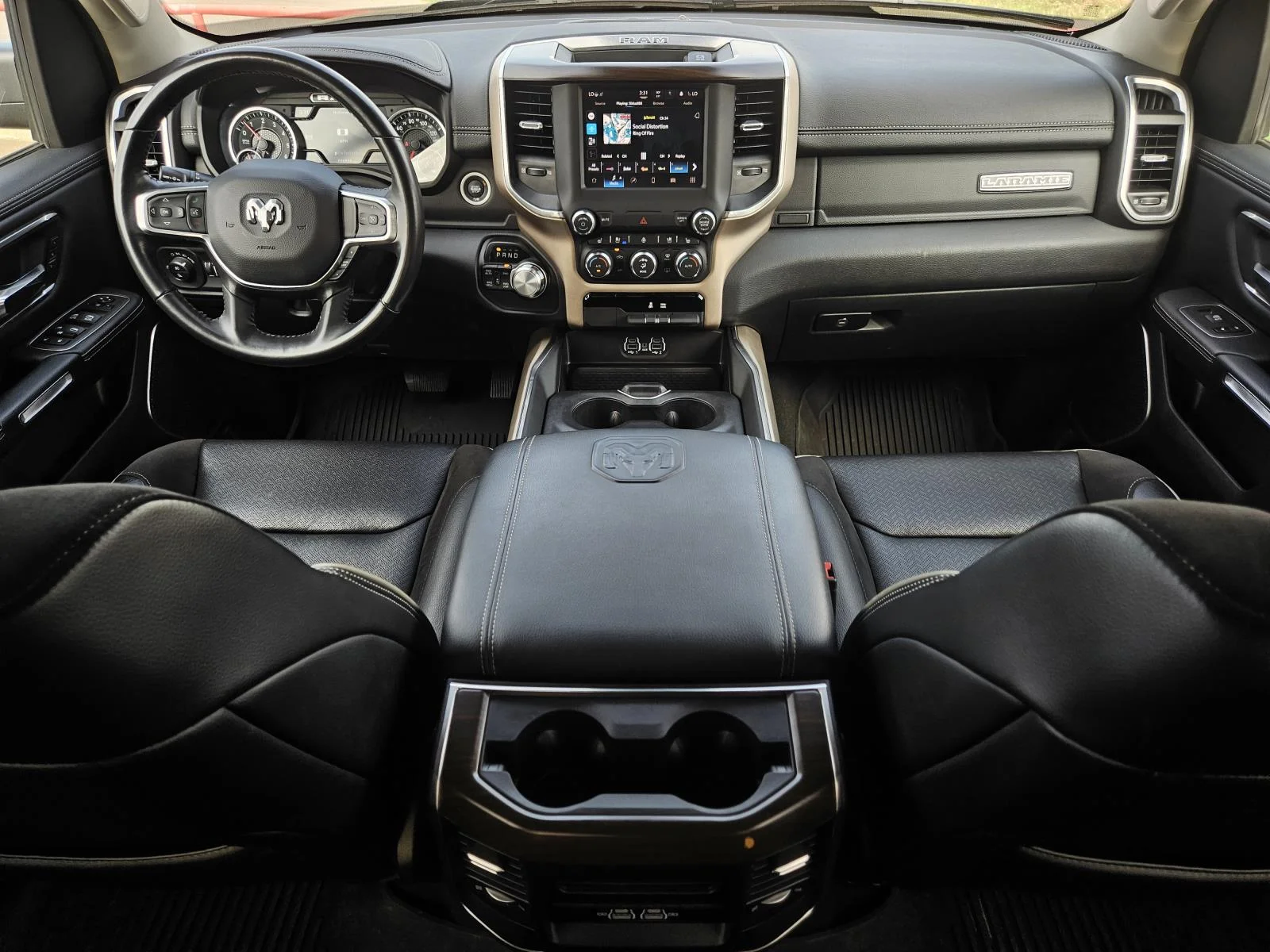 Used 2022 Black Ram Laramie 4x4 Crew Cab 5