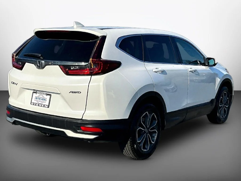 Certified Used 2022 Platinum White Pearl Honda EX image 6