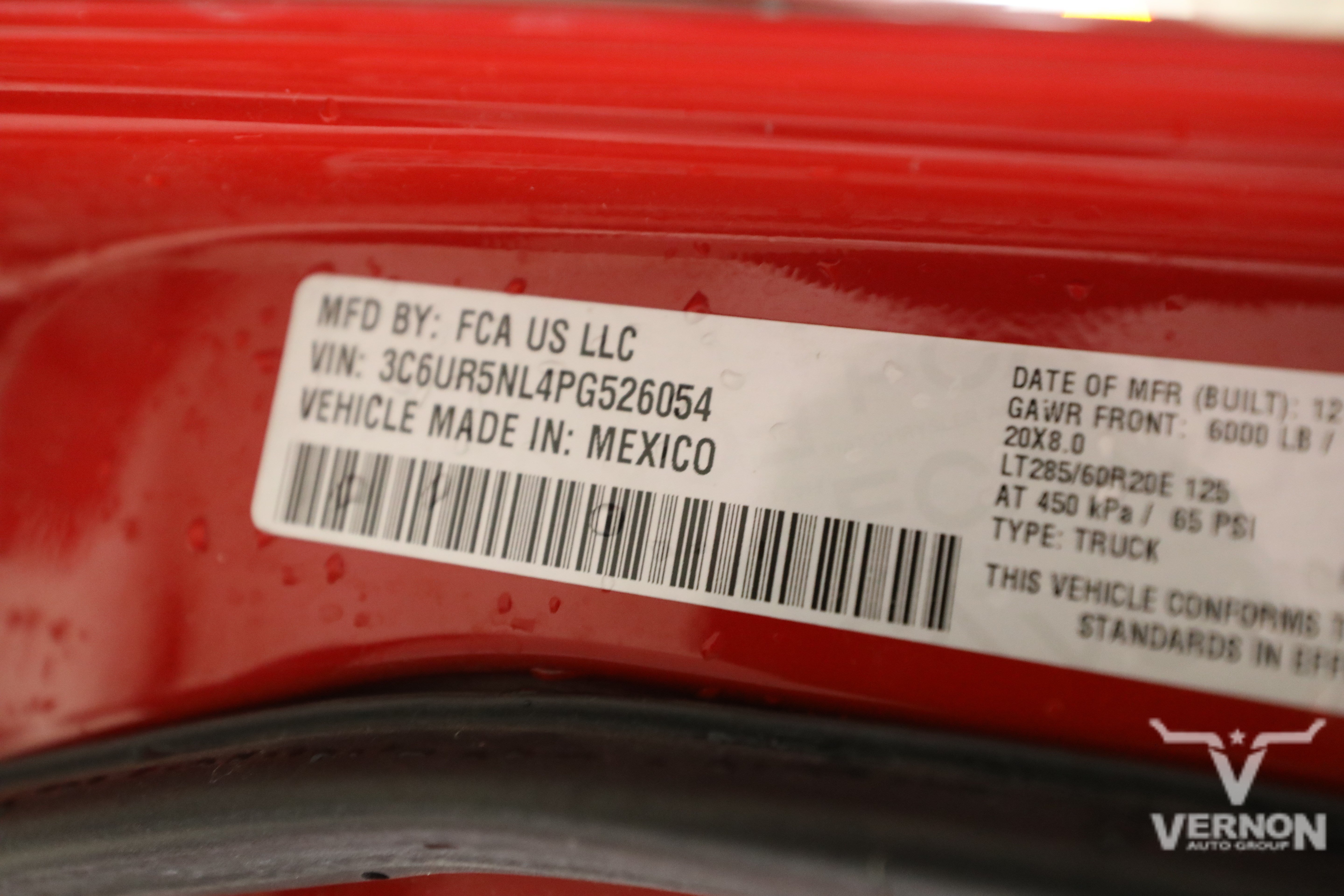 Used 2023 Flame Red Clearcoat Ram Y image 13