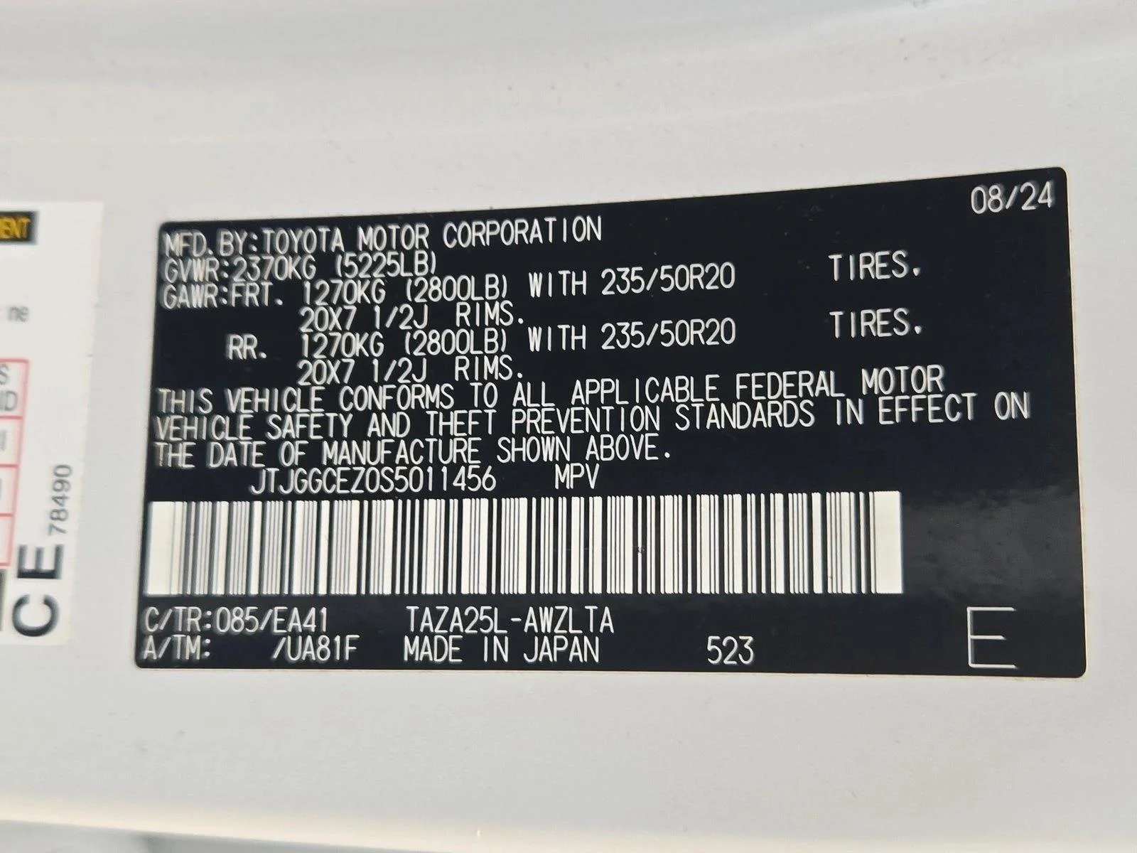 Certified Used 2025 Eminent White Pearl Lexus NX 350 Premium image 25
