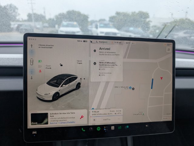 Used 2025 Pearl White Multi-Coat Tesla Long Range image 18