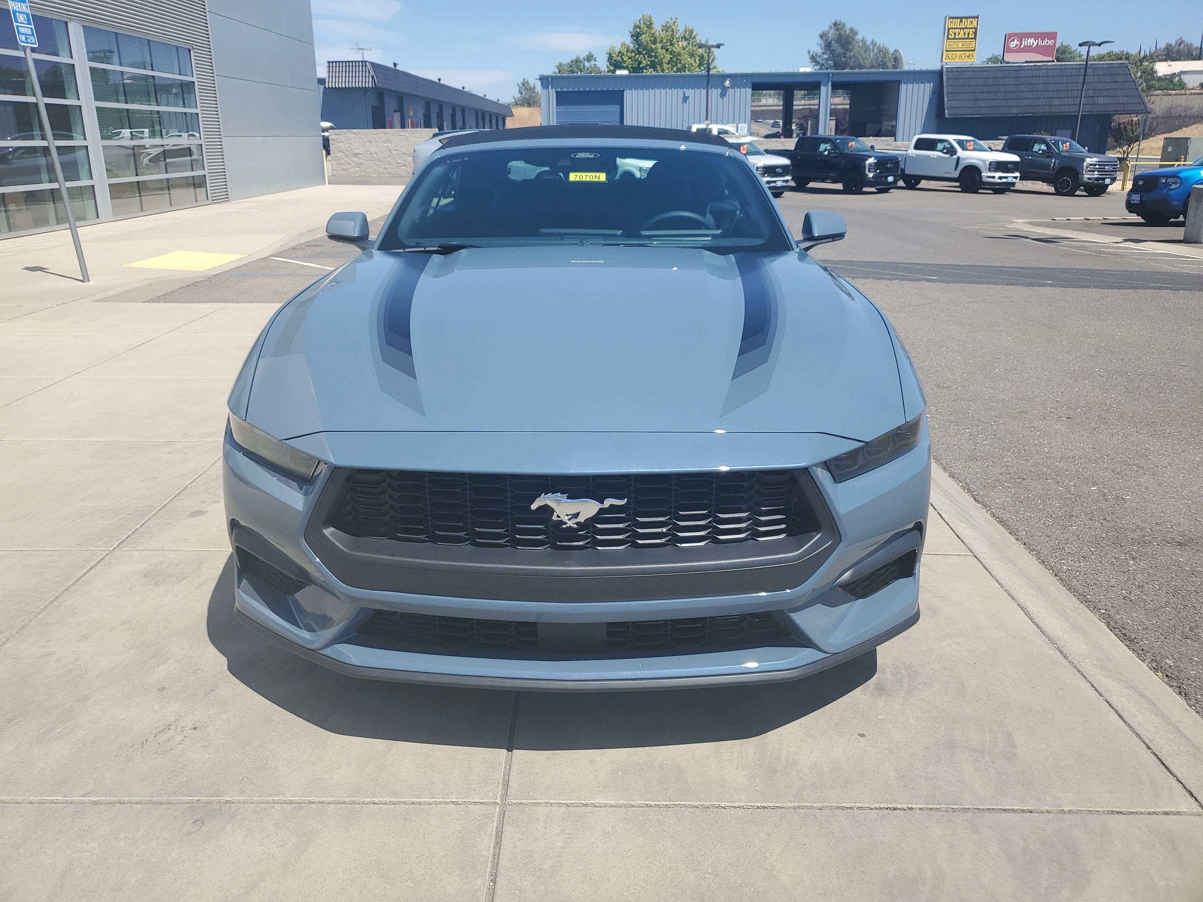 Used 2025 Vapor Blue Metallic Ford EcoBoost image 8