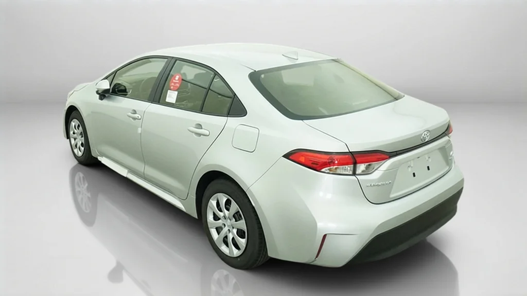 New 2027 Classic Silver Metallic Toyota Hybrid LE image 14