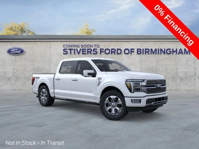 New 2026 White Ford Platinum image 1