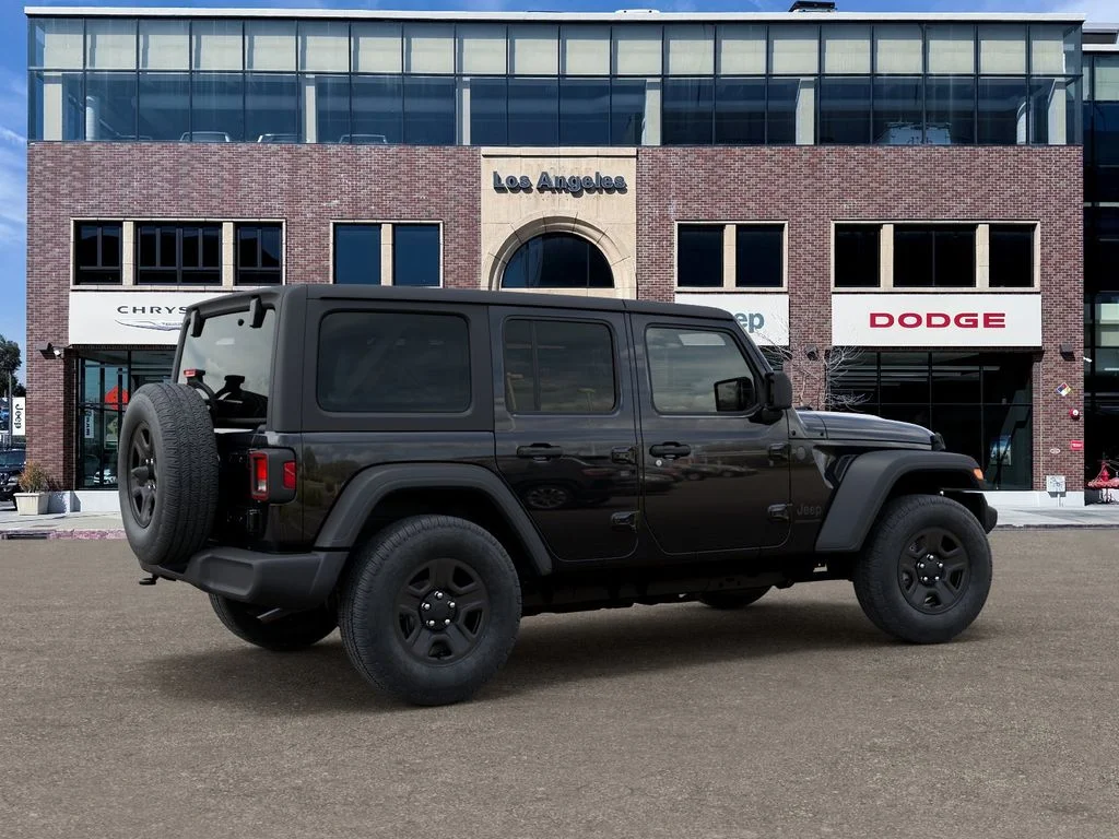 New 2026 Black Clearcoat Jeep Sport image 4