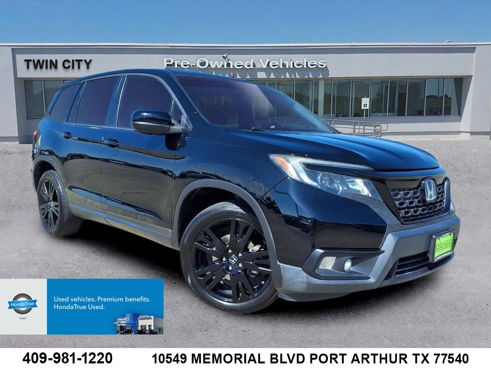 Certified Used 2019  Honda Sport image 1