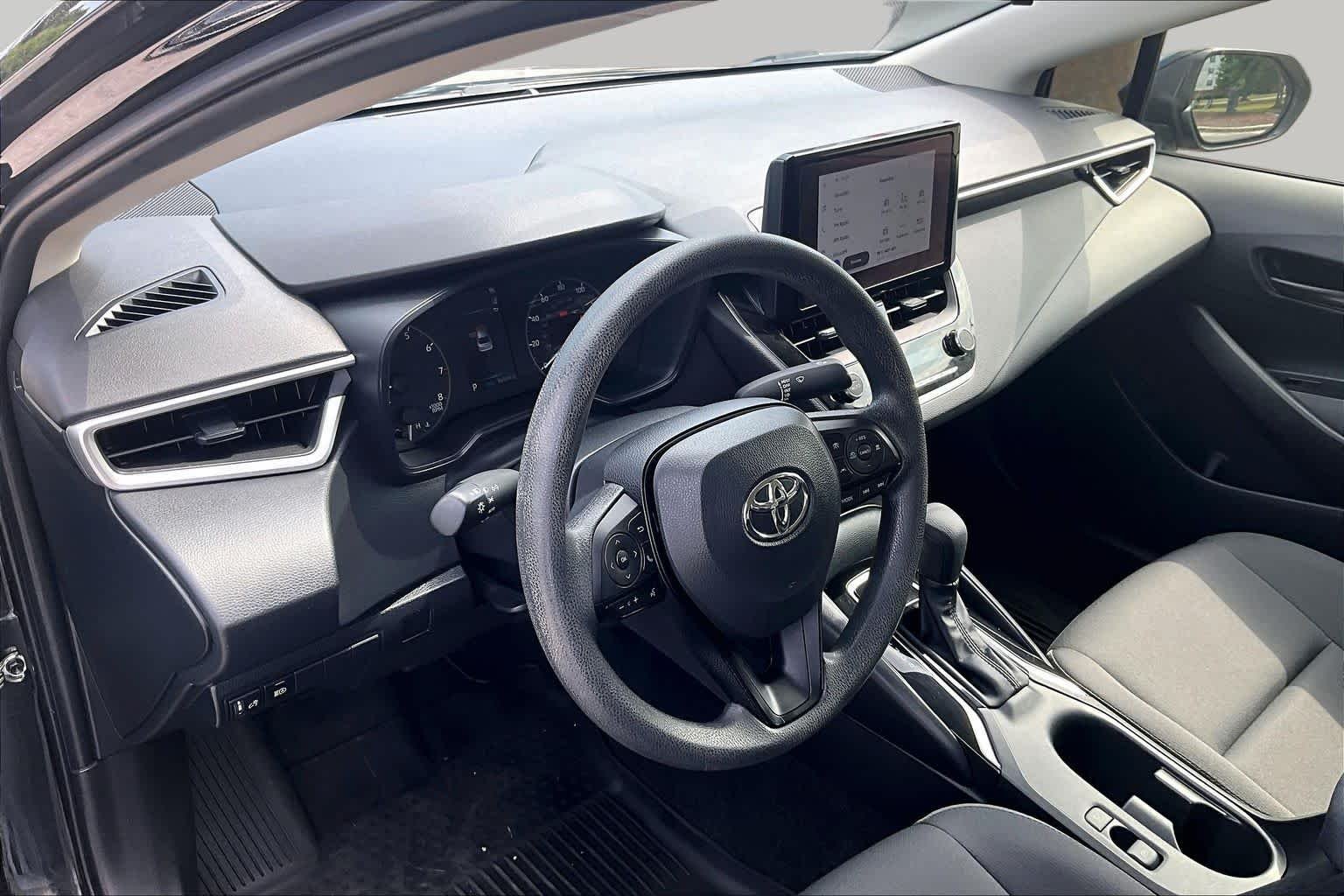 Used 2024 Midnight Black Metallic Toyota LE image 33