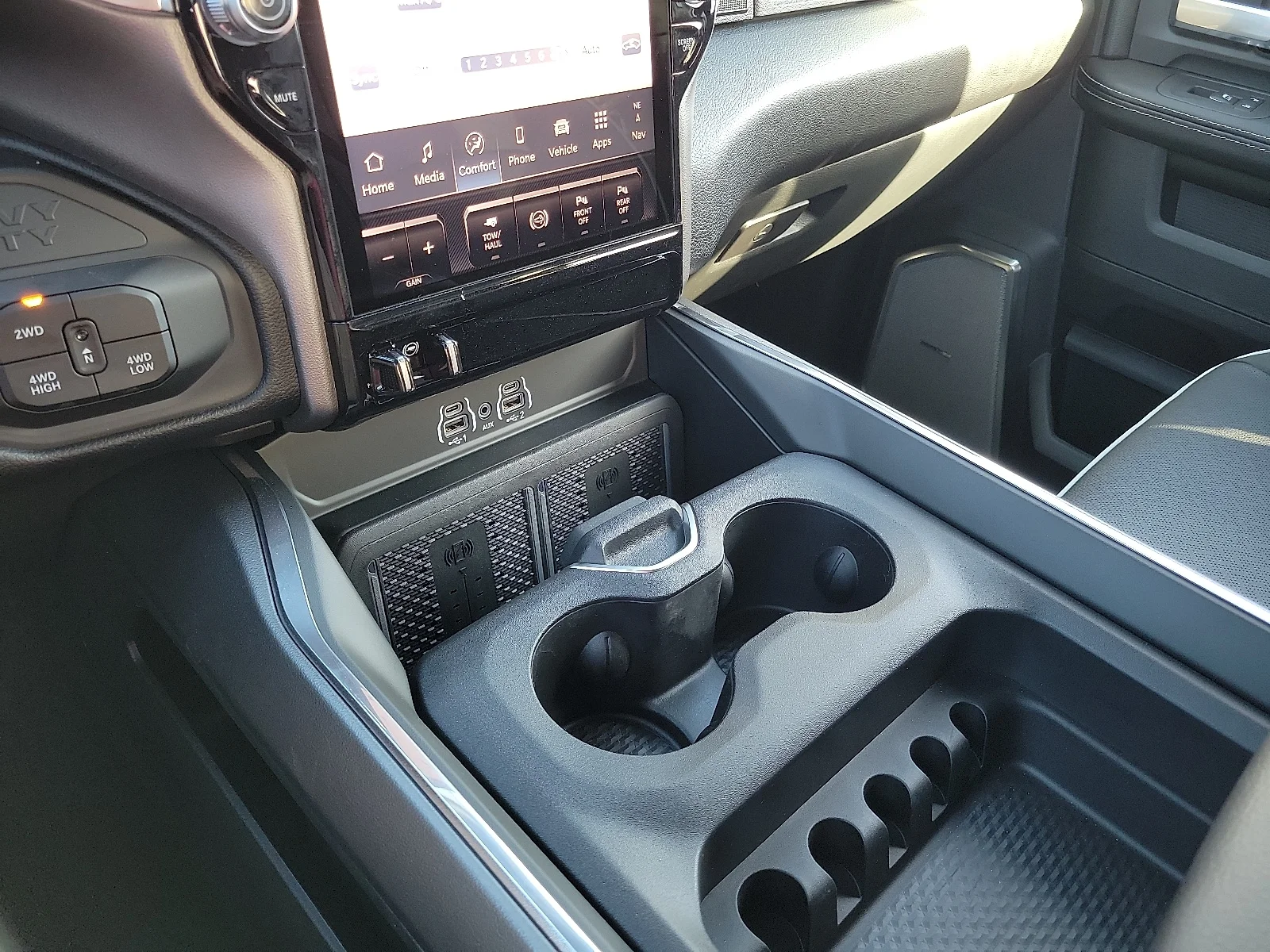 New 2026 Bright White Ram LARAMIE CREW CAB 4X4 6