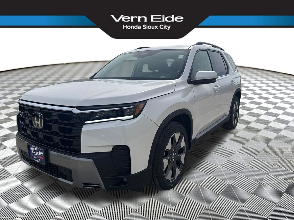 New 2026 Platinum White Pearl Honda AWD Elite image 1