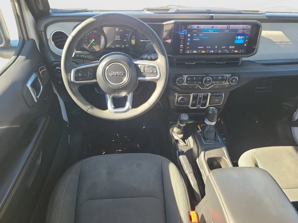 Certified Used 2024 White Jeep Sahara 4xe image 20