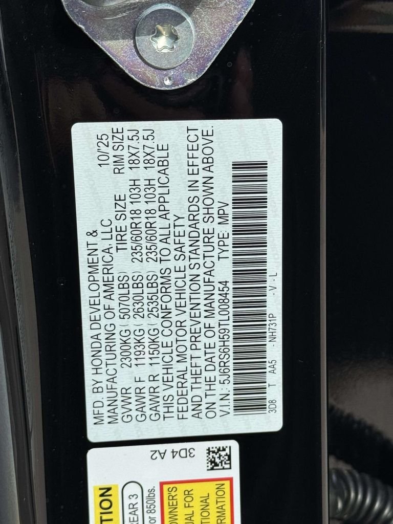Used 2026 Black Honda Sport image 29