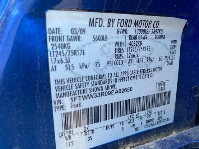Used 2009 Blue Ford Lariat image 32