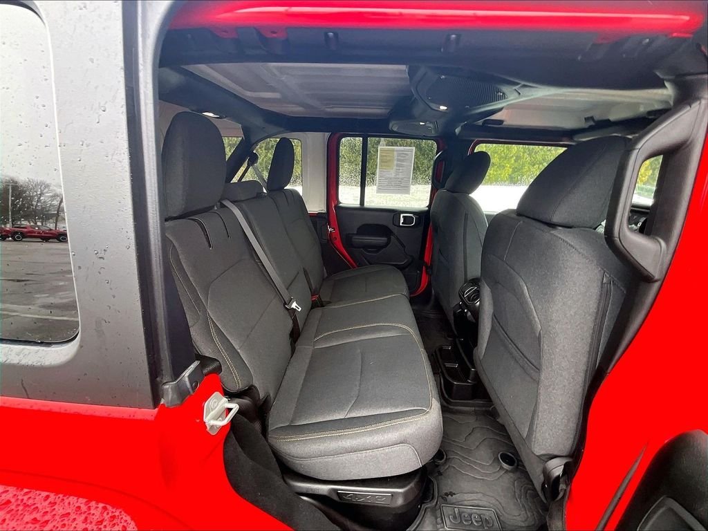 Used 2024 Firecracker Red Clearcoat Jeep Sport S 4xe image 16