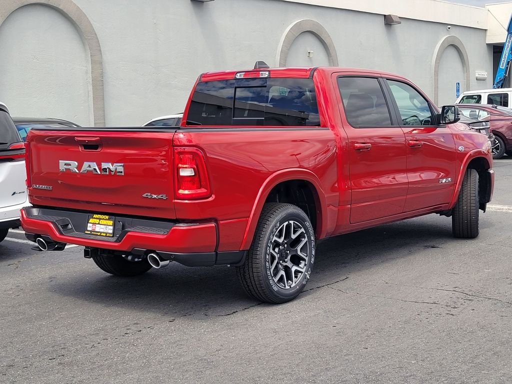 New 2026 Molten Red Pearl-Coat Exterior Paint RAM Laramie image 3