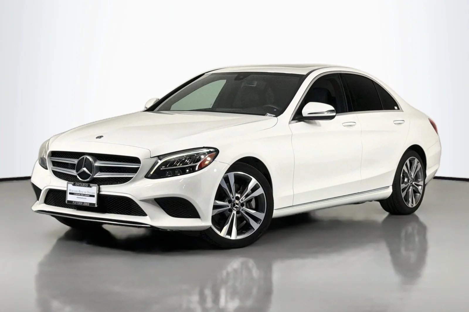 Used 2020 Polar White Mercedes-Benz C 300 image 3