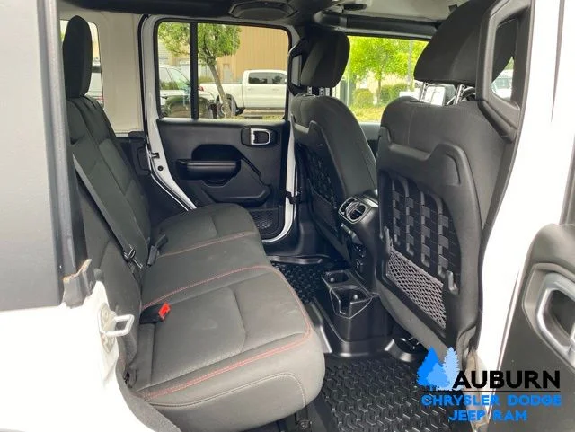Used 2021 White Jeep Unlimited Rubicon image 18