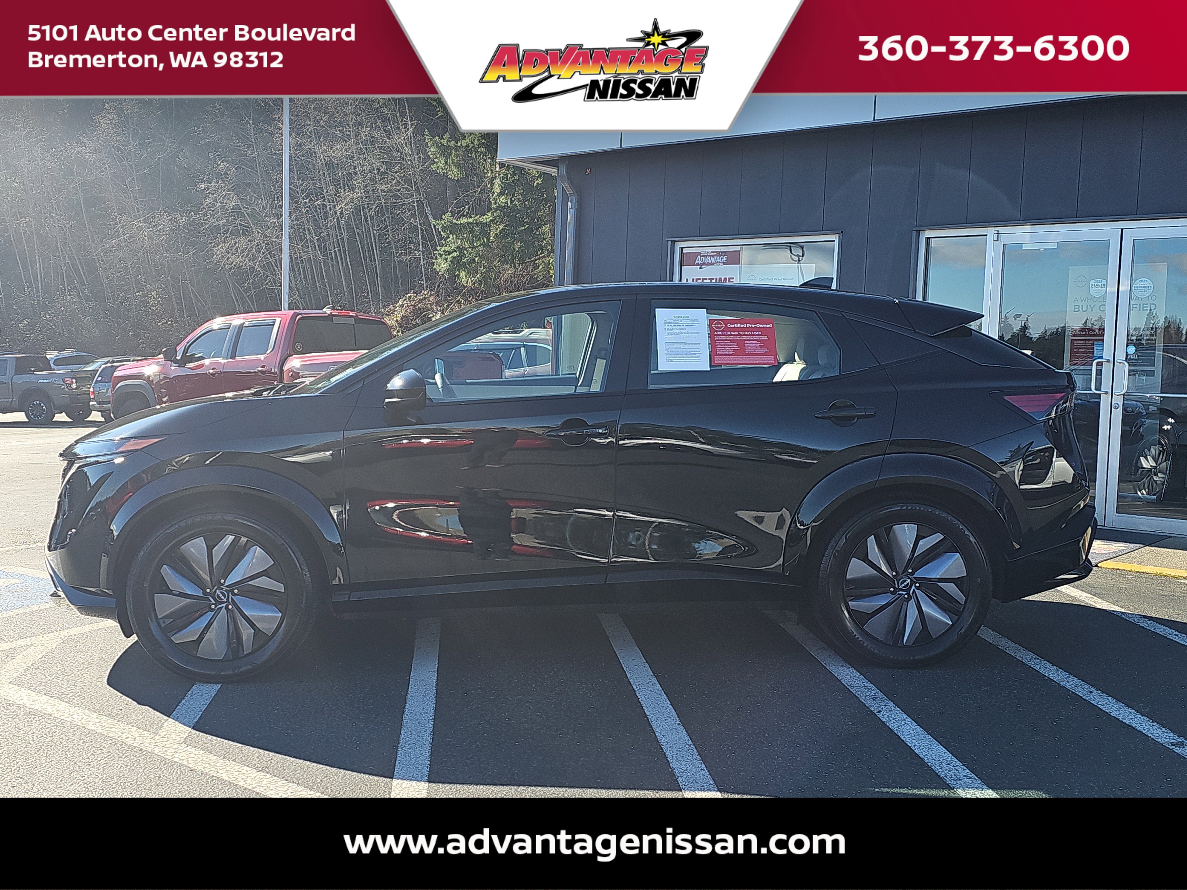 Used 2024 Nissan ARIYA Engage+ with VIN JN1DF0BB3RM735479 for sale in Bremerton, WA