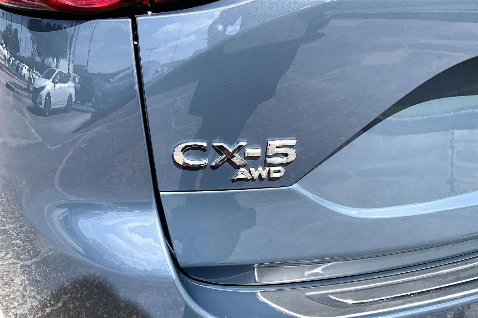 Used 2021 Polymetal Gray Mazda Carbon Edition image 30