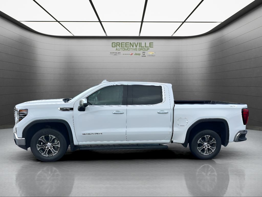 Used 2026 Summit White GMC SLT CREW CAB 5.3L V8 4WD image 8