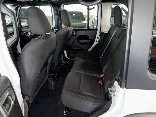 Used 2022 Bright White Clearcoat Jeep Unlimited Willys image 14