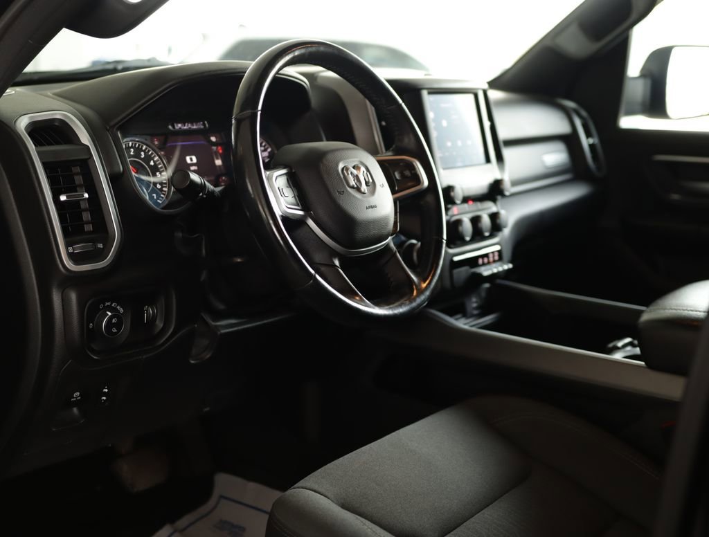 Used 2022 Diamond Black Crystal Pearlcoat Ram Big Horn image 9