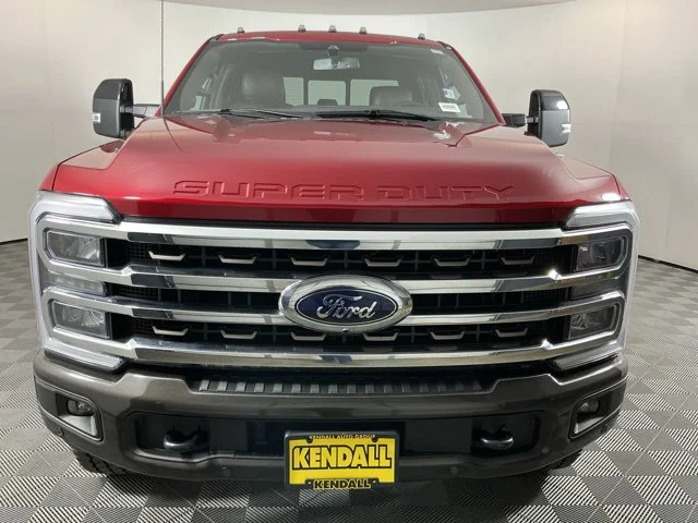 Used 2024 Rapid Red Metallic Tinted Clearcoat Ford King Ranch image 2