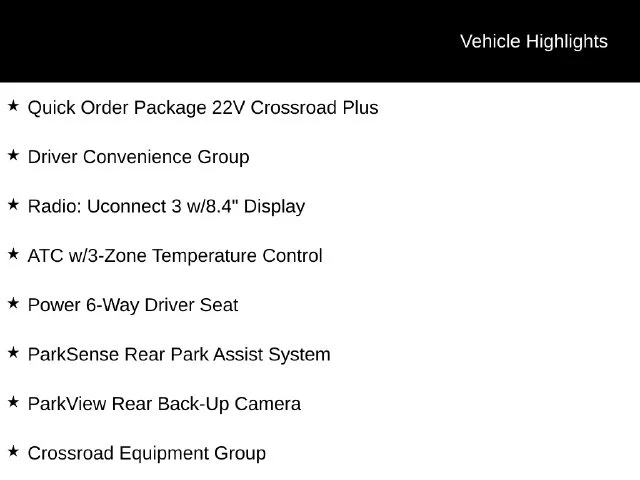 Used 2017 White Dodge Crossroad image 2