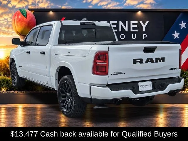 New 2026 Bright White Clear-Coat Exterior Paint RAM Limited image 3