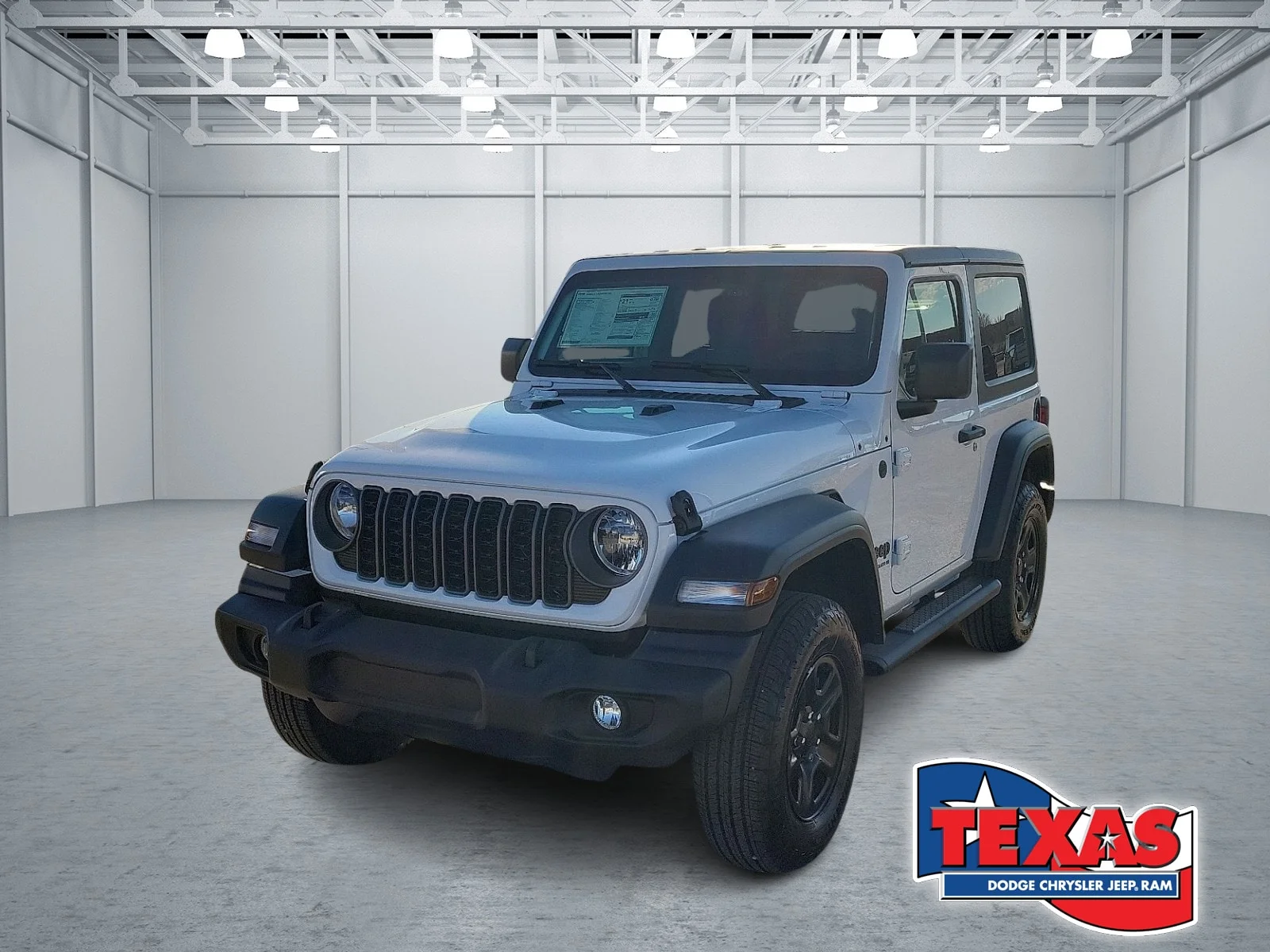 New 2026 PW7 Bright Whit Jeep 2-DOOR SPORT image 1