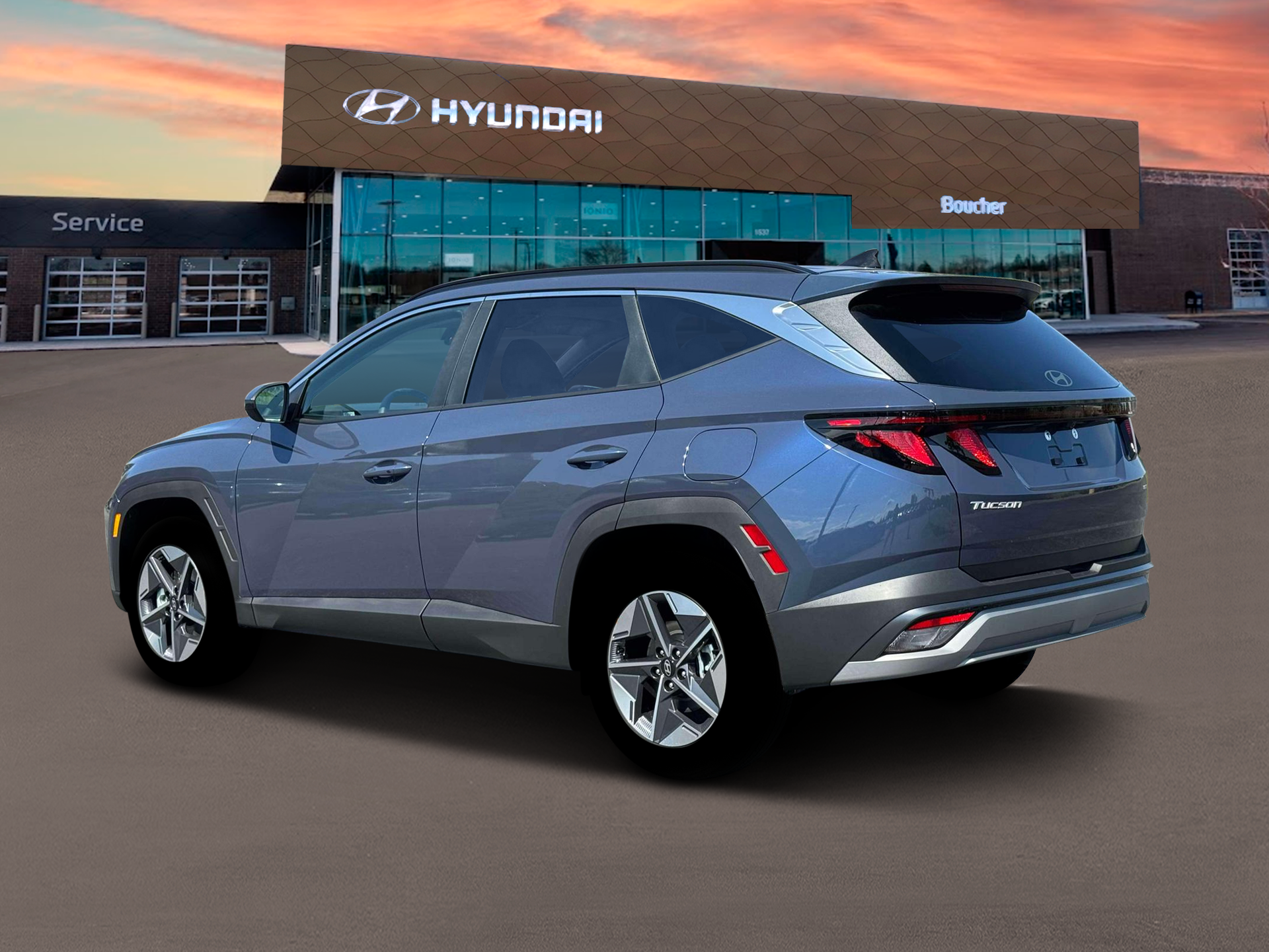 New 2026 Atlantis Blue Hyundai SEL AWD image 4