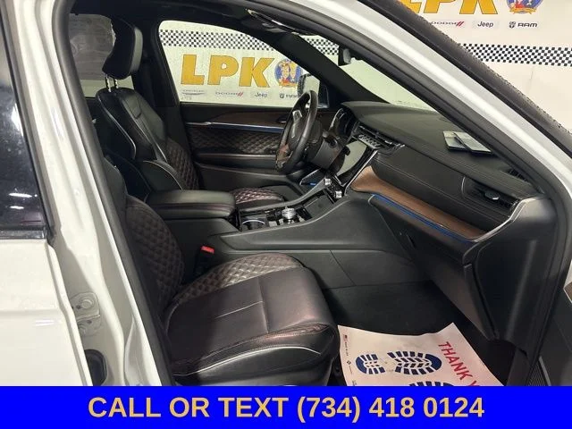 Used 2022 Bright White Clearcoat Jeep Summit image 30