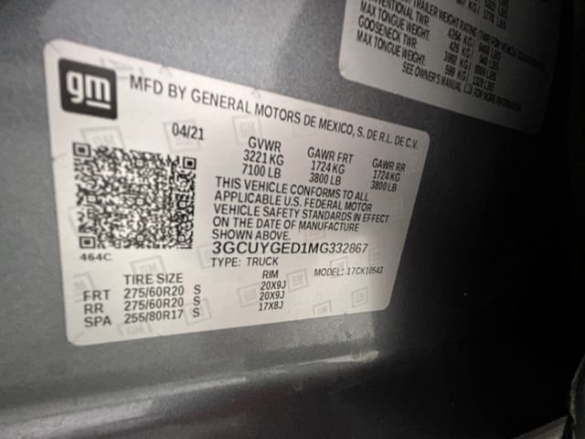 Used 2021 Gray Chevrolet LTZ image 20