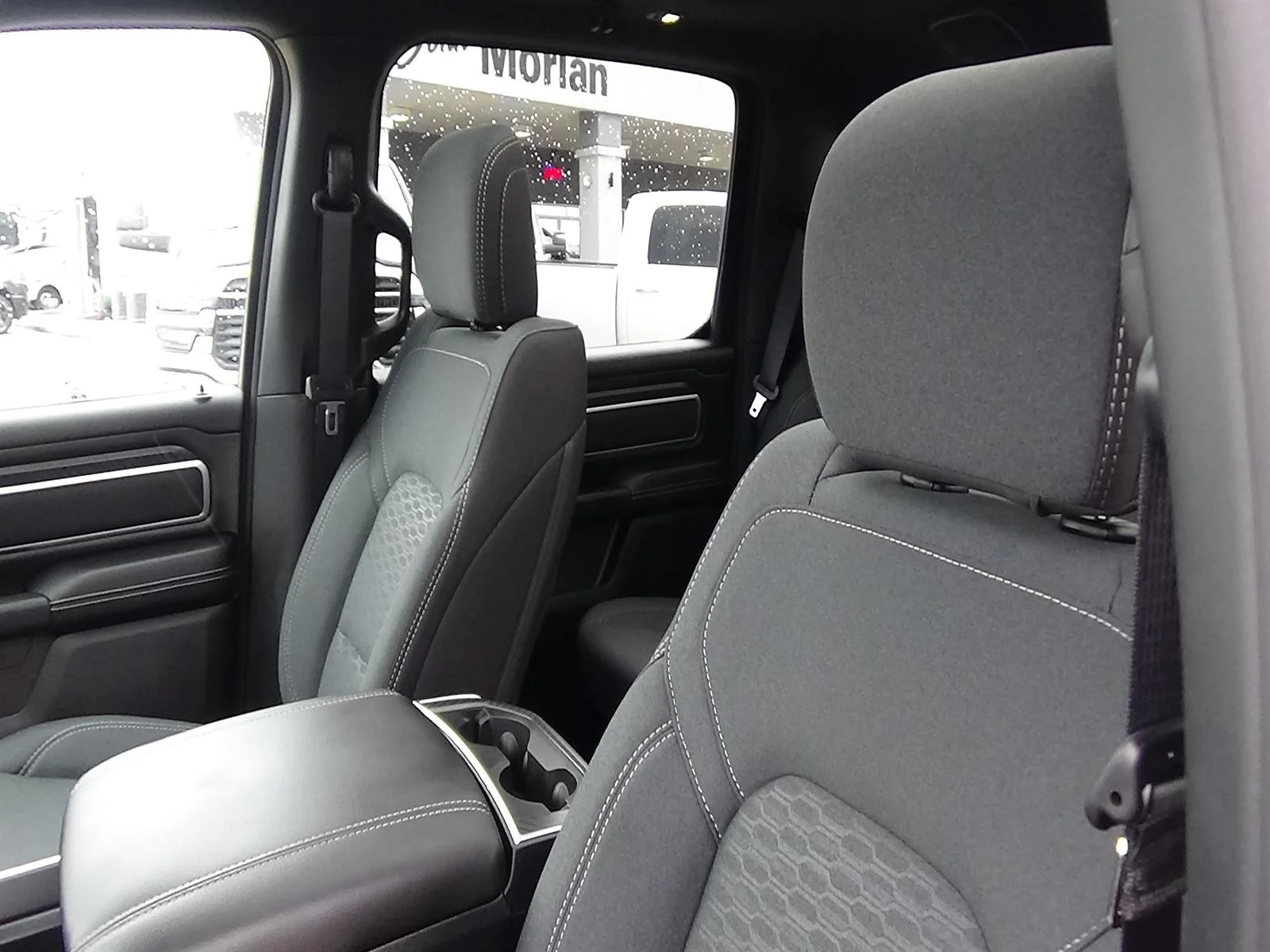 Used 2025 Bright White Clear Coat (pw7) RAM Big Horn image 22