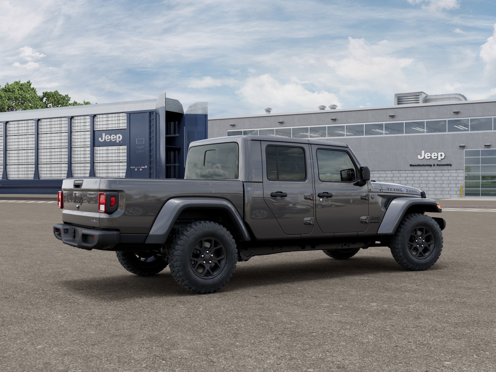 New 2026 Granite Crystal Metallic Clear-Coat Exterior Paint Jeep  image 2