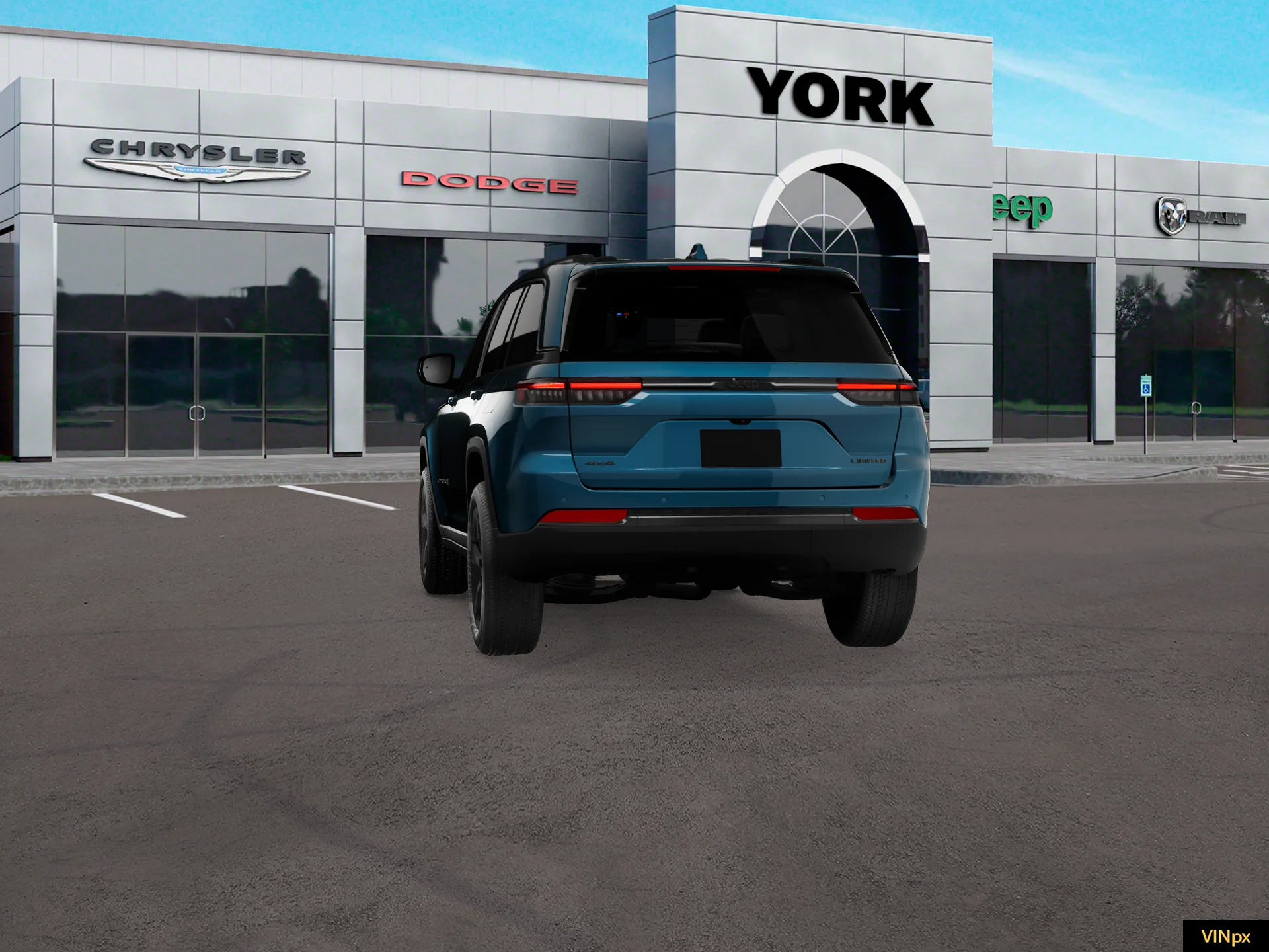 New 2027 Fathom Blue Pearl-Coat Paint Jeep Limited image 13