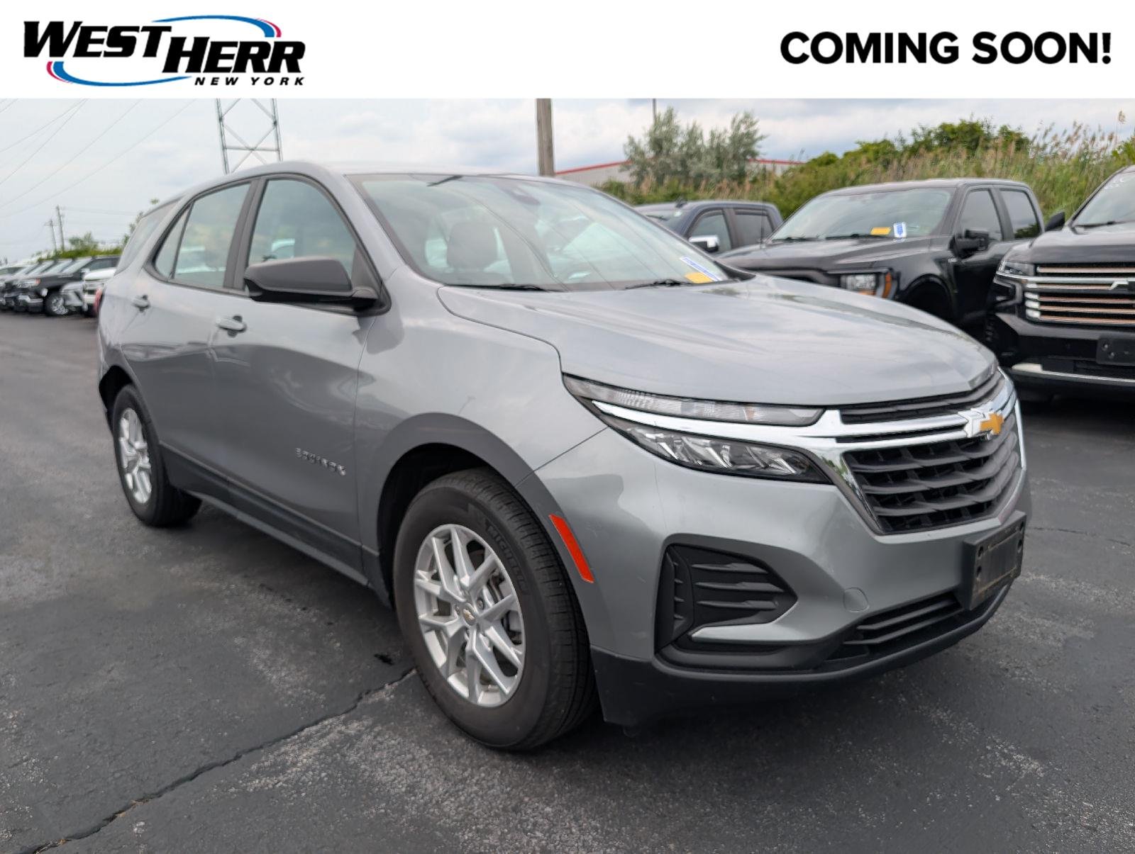 Used 2024 Sterling Gray Metallic Chevrolet LS image 1