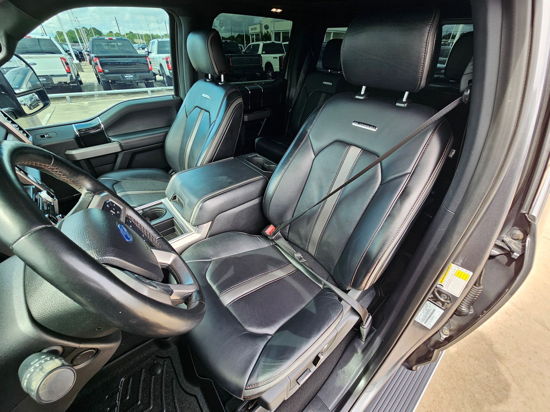 Used 2021 Carbonized Gray Metallic Ford Platinum image 14