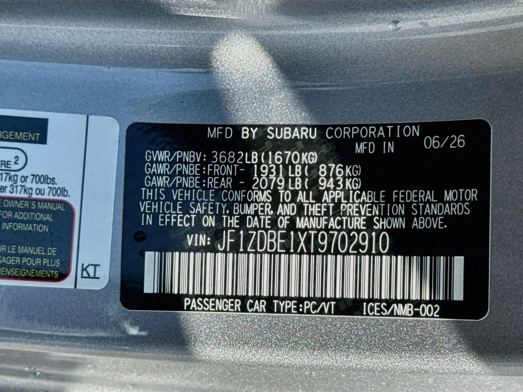 New 2026 Silver Subaru Limited image 39