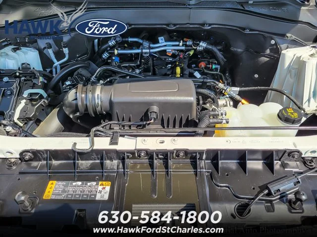 Certified Used 2023 White Metallic Ford XLT image 50