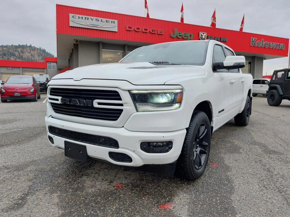 Used 2023 White RAM Sport 4x4 Crew Cab 5