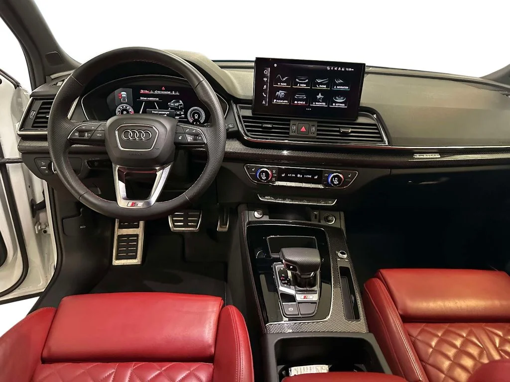 Used 2021 White Audi Premium Plus image 17