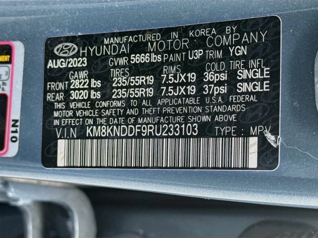 Used 2024 Blue Hyundai SEL image 34