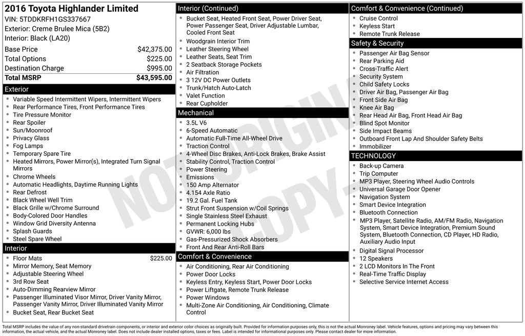 Used 2016  Toyota  image 3