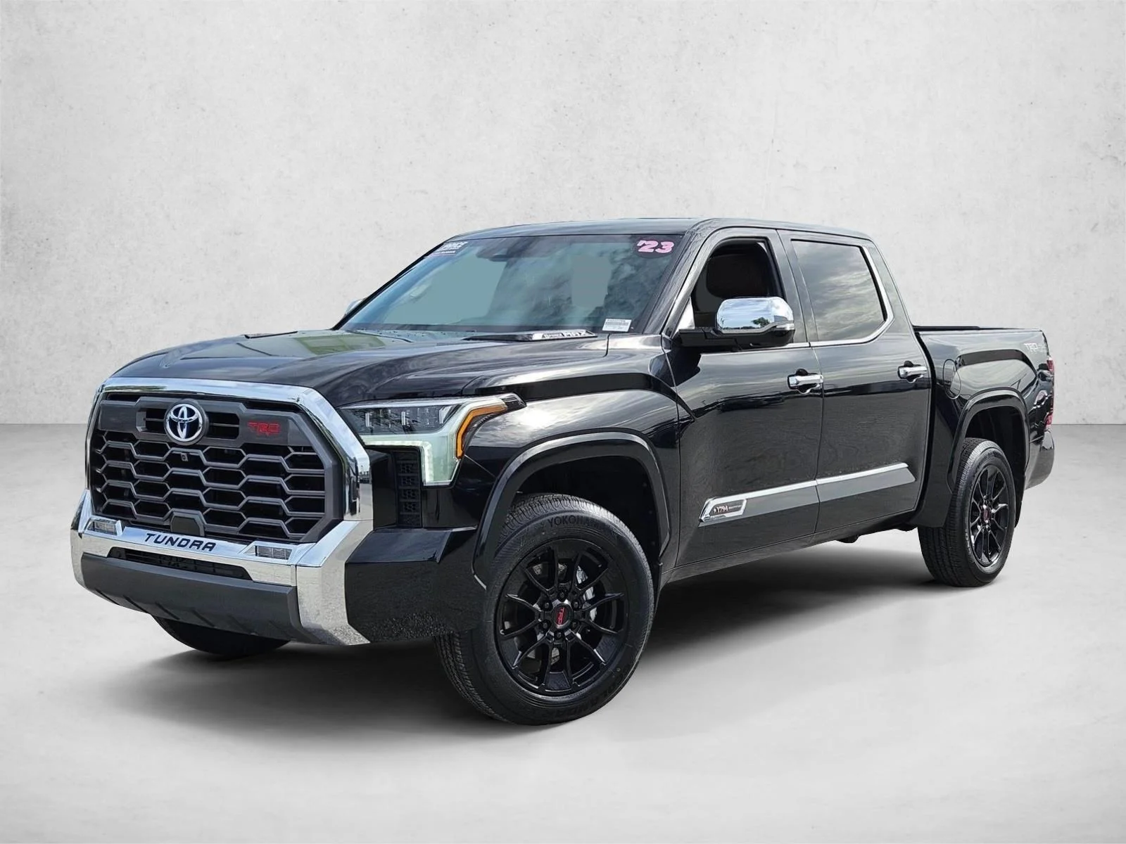 Used 2023 Midnight Black Metallic Toyota 1794 Edition Hybrid image 1