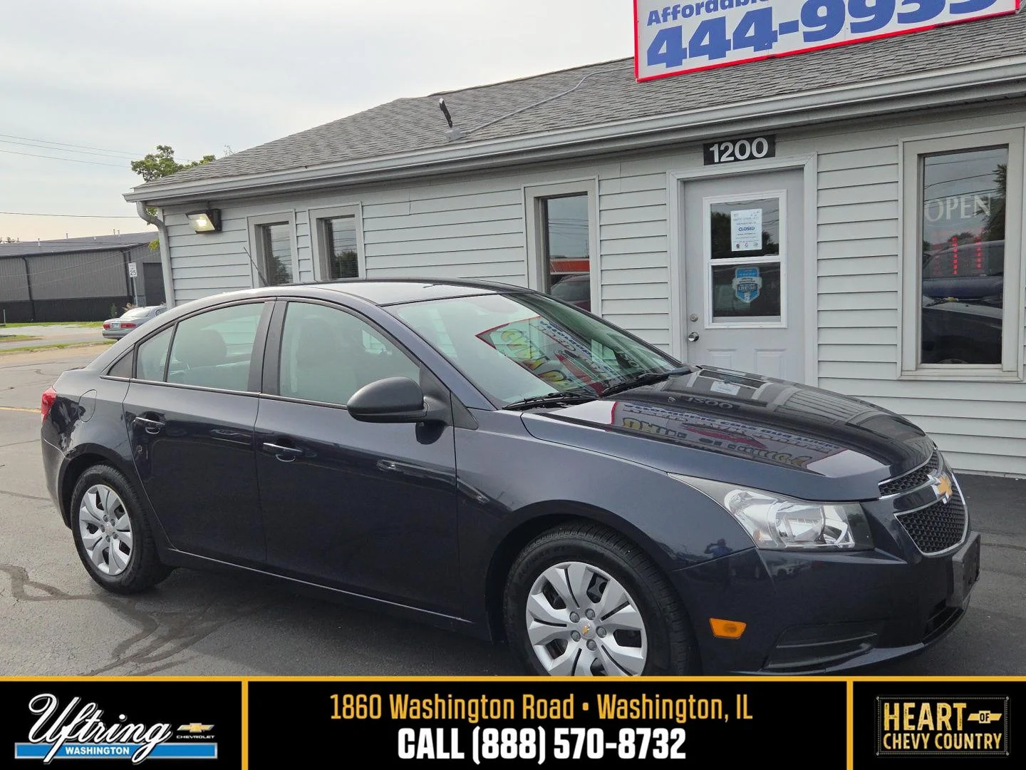 Used 2014 BLUE RAY METALLIC Chevrolet LS image 1