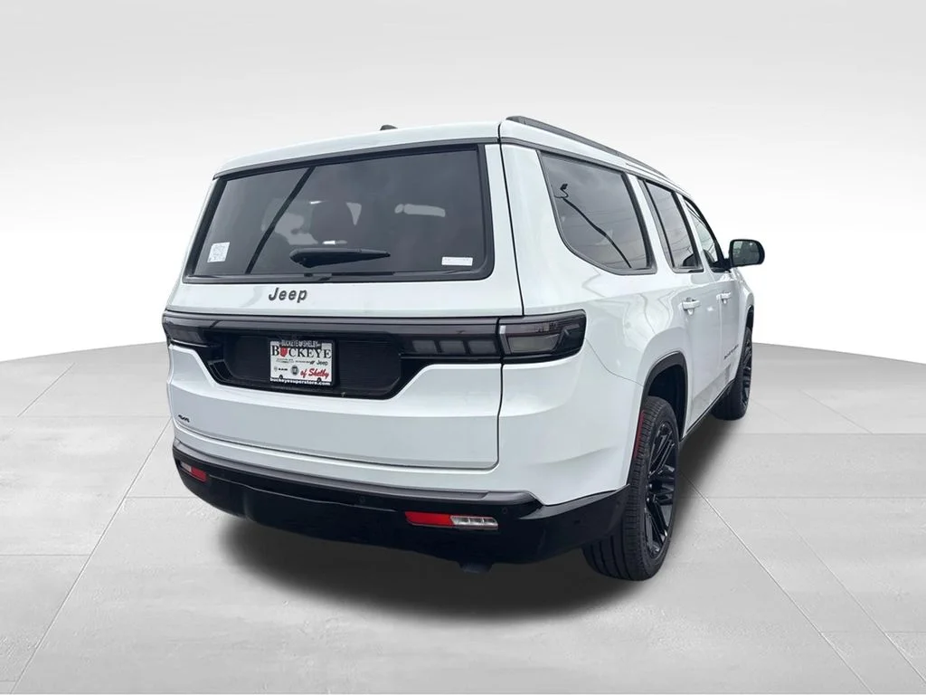 New 2026 Bright White Clear-Coat Exterior Paint Jeep Grand Wagoneer image 3