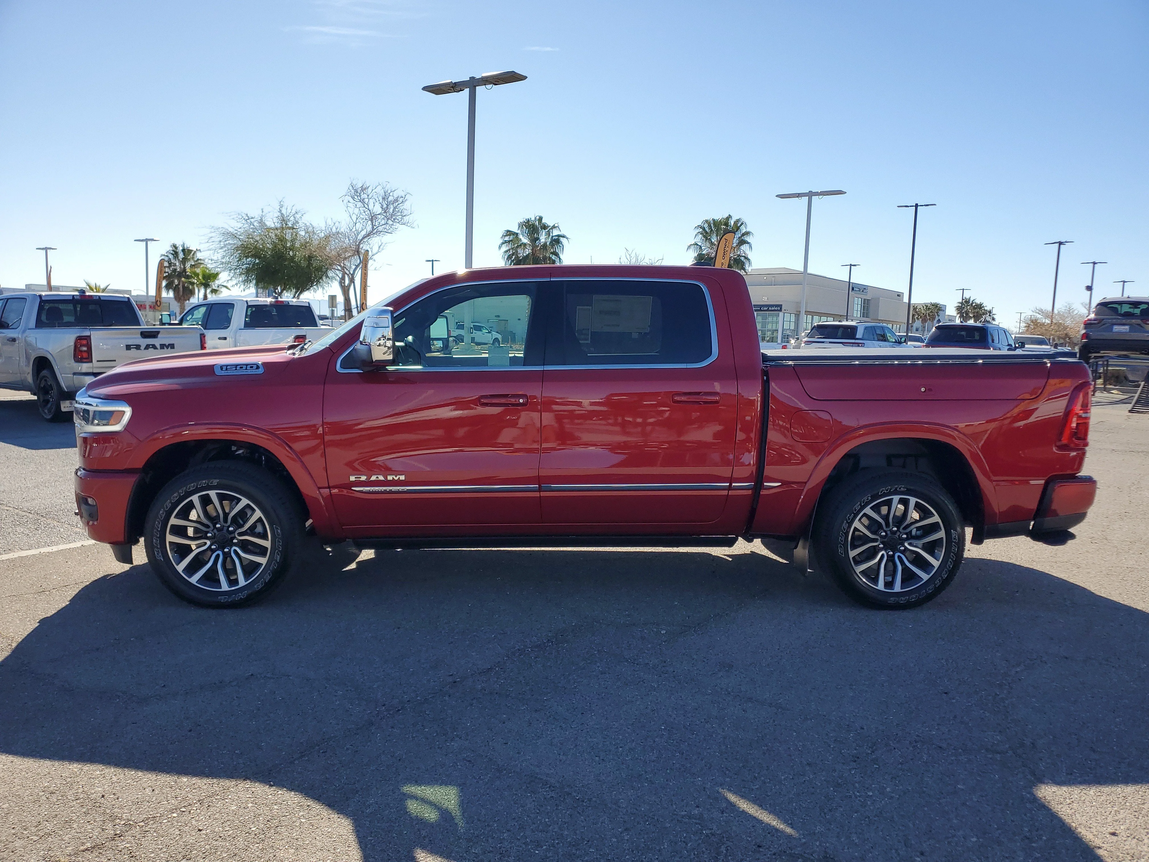 New 2026 Molten Red Pearlcoat RAM Limited image 7