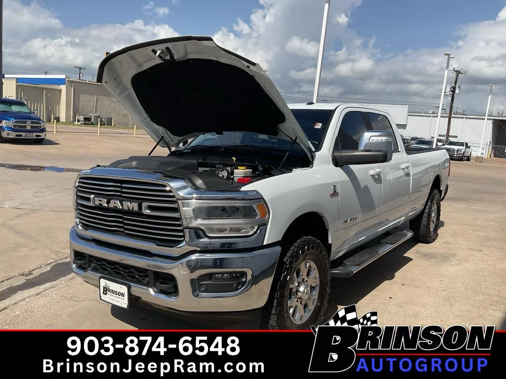 Used 2024 Bright White Clearcoat Ram Laramie image 12