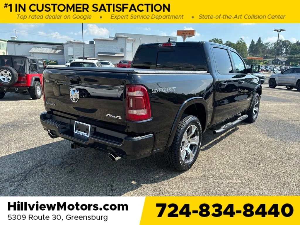 Used 2022 Diamond Black Ram Laramie image 7