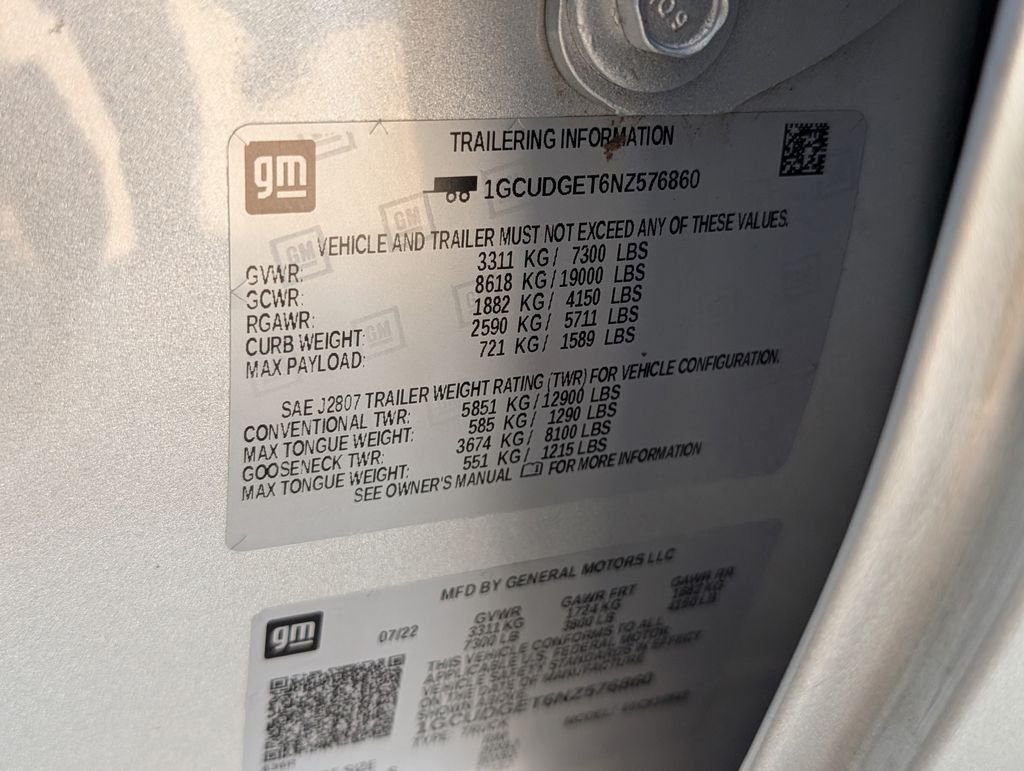 Used 2022 Silver Chevrolet LTZ image 37